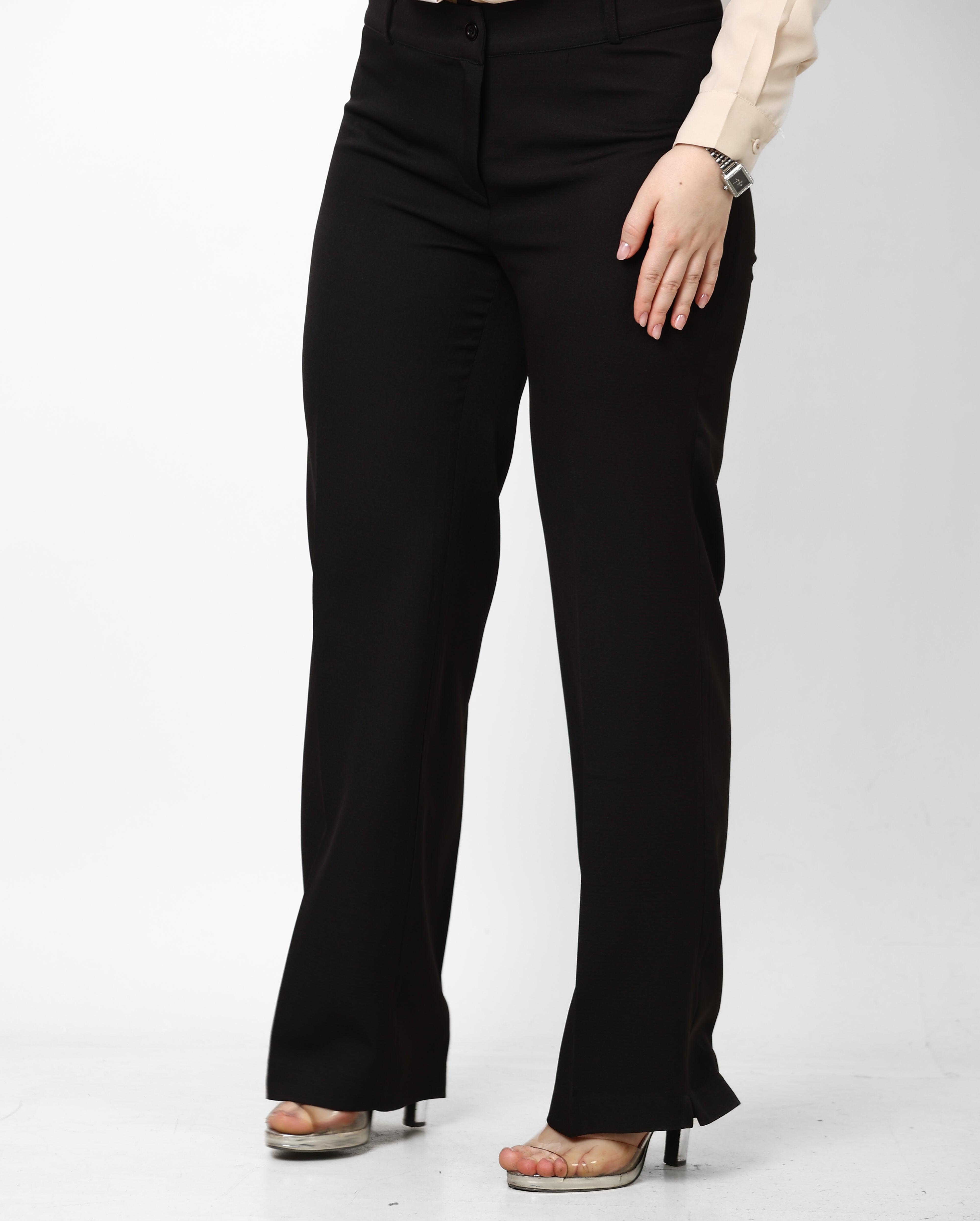 Black Wide leg pants