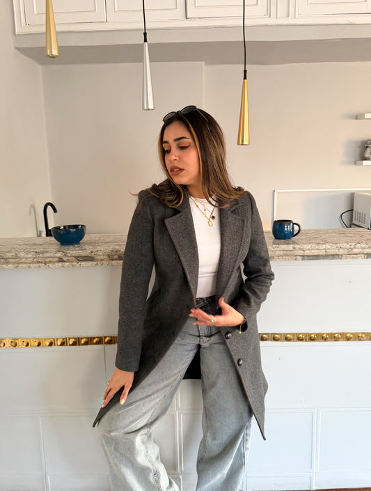 Grey Long Coat